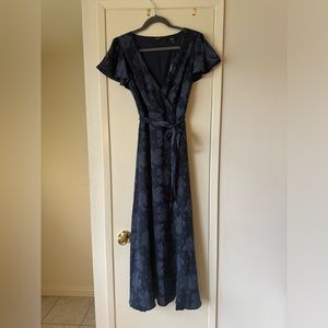 Lulus Blue Maxi Dress NWT